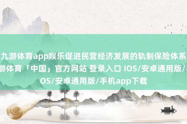 九游体育app娱乐促进民营经济发展的轨制保险体系加速完善-九游体育「中国」官方网站 登录入口 IOS/安卓通用版/手机app下载